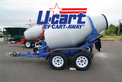 1-yard concrete delivery service by U-cart