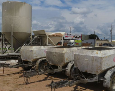 1-yard concrete buggies in Texas